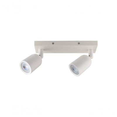 Spot De Led Direct Duplo Mr16 Linear 8w Branco Taschibra 3000k Luz Quente