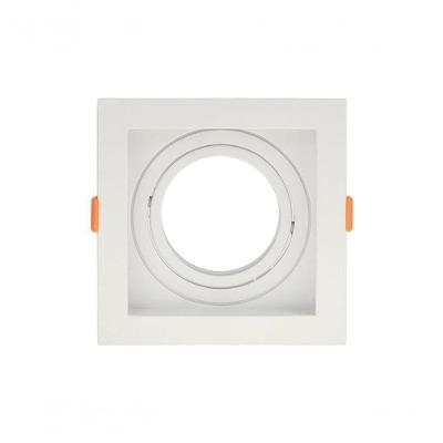Spot Recuado De Embutir Quadrado Móvel Ar 70 Branco Taschibra
