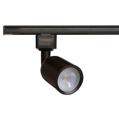 Kit Trilho 1 Metro C/ 3 Spot Taschibra Mr16 Gu10 3000k Preto