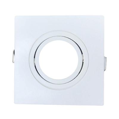 Spot De Embutir Pix Quadrado Plano Móvel Mr16 Branco