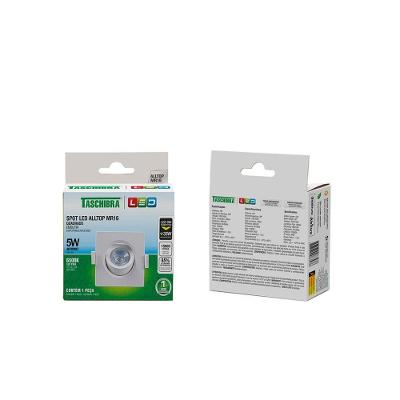 Spot Embutir Quadrado Alltop Mr16 5w - Taschibra 6500k (branca)