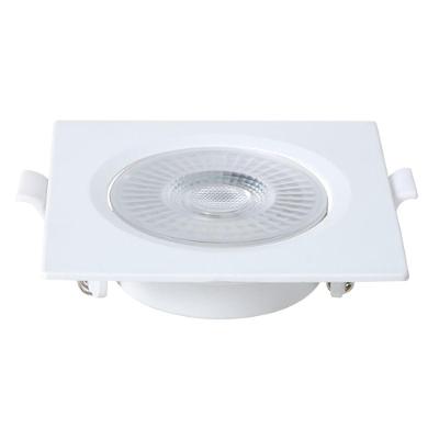 Spot Led Embutir Quadrado 8w Branco - Blumenau Iluminação 6500k Luz Branca