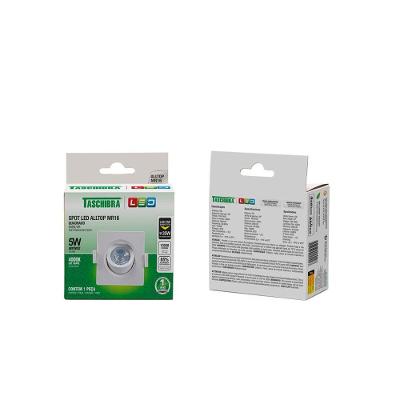 Spot Embutir Quadrado Alltop Mr16 5w - Taschibra 4000k (neutra)