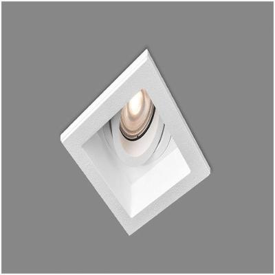 Spot Embutir Conecta Recuado Quadrado Neutro Branco