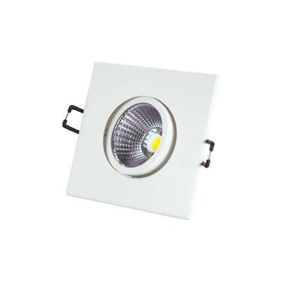 Spot Led Taschibra Embutir Quadrado Tsql 405 5w Alumínio 6500k Luz Fria