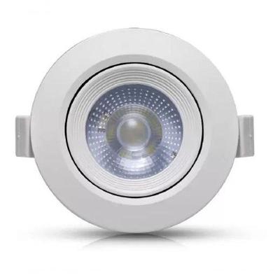 Spot Led Redondo 5w Branco Branco 6500k