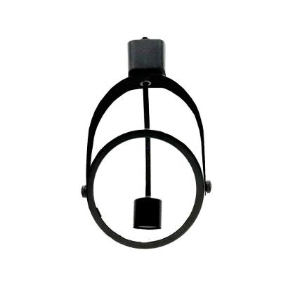 Spot Direcionável Pix Disco Ar111 Para Trilho Eletrificado Bivolt Preto