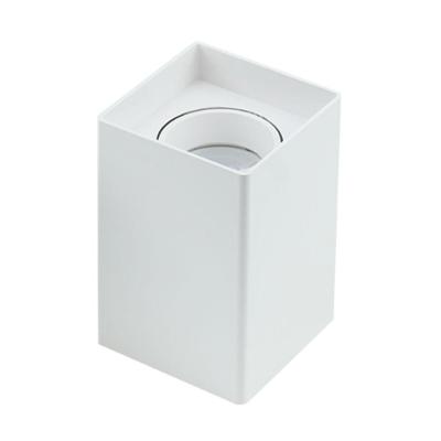 Spot De Sobrepor Mr16 Quadrado Branco