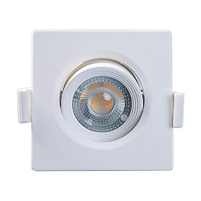 Kit 10 Spot De Led Embutir Alltop Mr11 Quadrado 3w Bivolt Taschibra 6500k Luz Fria