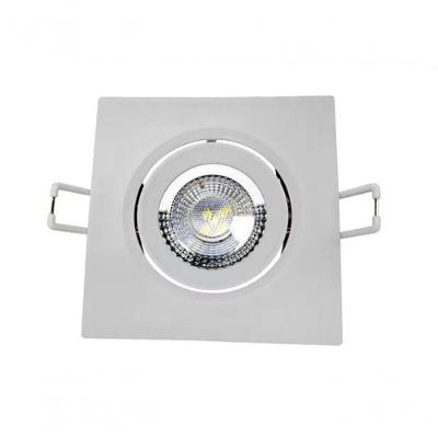 Spot Led Quadrado 5w Branco Amarelo 3000k