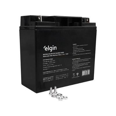 Bateria Selada Elgin, P/ Nobreak, Vrla, 12v 18ah - 82314