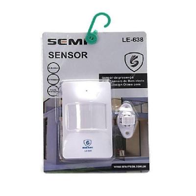 Sensor de Presença Anunciador Sonoro Ajustável Campainha