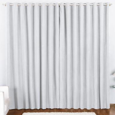 Cortina 2 Mts Sala Quarto Oxford Para Trilho Comum Baratissima Branca