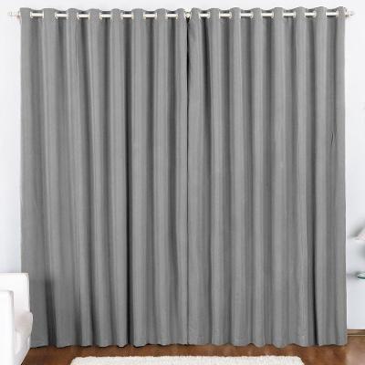 Cortina 2 Mts Sala Quarto Oxford Para Trilho Comum Baratissima Cinza