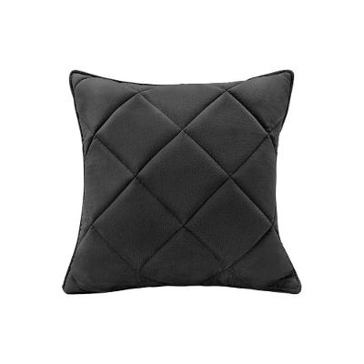 Almofada Decorativa Nina Matelassê 48X48 Veludo Preto