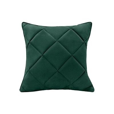 Almofada Decorativa Nina Matelassê 48X48 Veludo Verde
