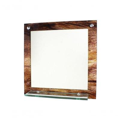Espelho Para Banheiro Com Prateleira Madeira Rustica