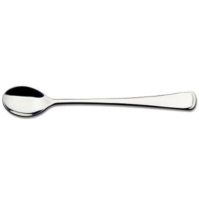 Colher Para Suco Mônaco Em Aço Inox Acabamento Alto Brilho Com Detalhes No Cabo
