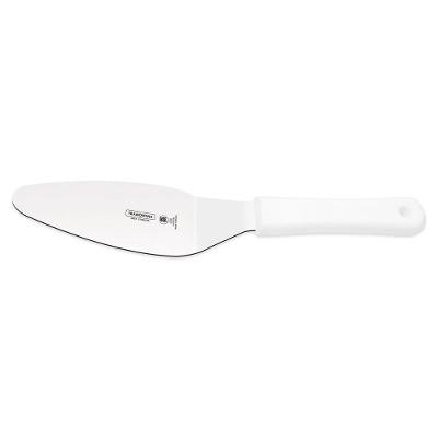 Espátula Para Frituras 6"2 1/4" Tramontina Lâmina Aço Inox E Cabo Branco Tramontina
