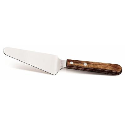 Espátula Para Bolo 5" Tramontina Em Aço Inox E Cabo Madeira Polywood Castanho Tramontina