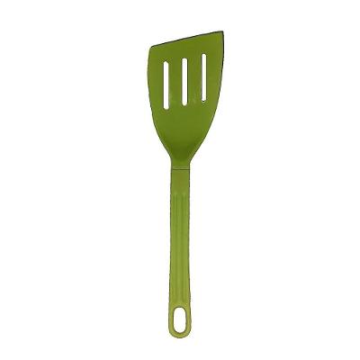 Espátula Talher Nylon Cozinha Goumert Utensílio Verde 28Cm