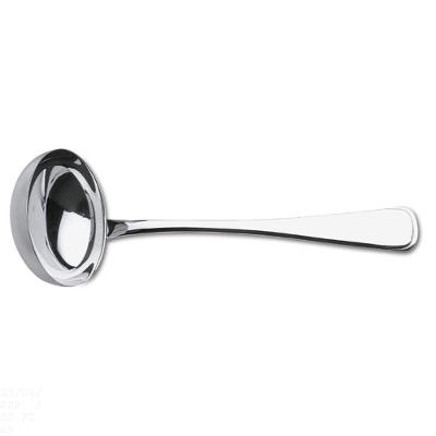 Concha Para Feijão Mônaco Em Aço Inox Acabamento Alto Brilho Com Detalhes No Cabo