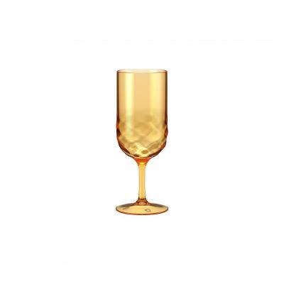 Taça 300 Ml Plástico Cor Laranja Flame Linha Wave Coza Laranja