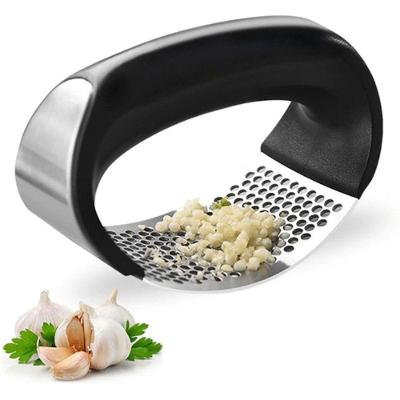 Espremedor De Alho Smart Fácil Em Inox - Amassador Triturar Inox Manual