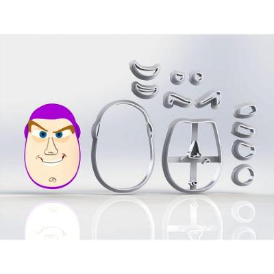 Cortador Toy Story Buzz Lightyear Modular Tamanho 5,5Cm
