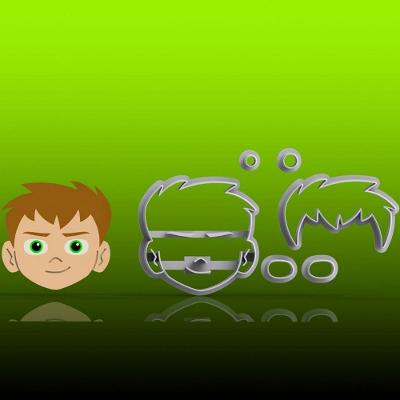 Cortador Ben 10 Modular Tamanho 6cm