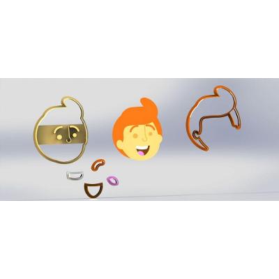 Cortador Mundo Bita Tito Modular Tamanho 4Cm