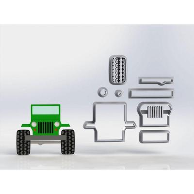 Cortador Jeep Modular Tamanho 6cm