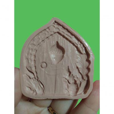 Molde De Silicone Porta Jardim Encantado Bosque Hb Mod 4