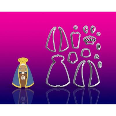 Cortador Santa Nossa Senhora Aparecida Cute Modular 6Cm