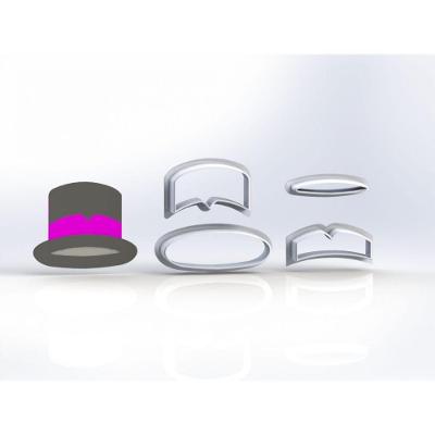 Cortador Mundo Bita Cartola Modular Tamanho 7Cm