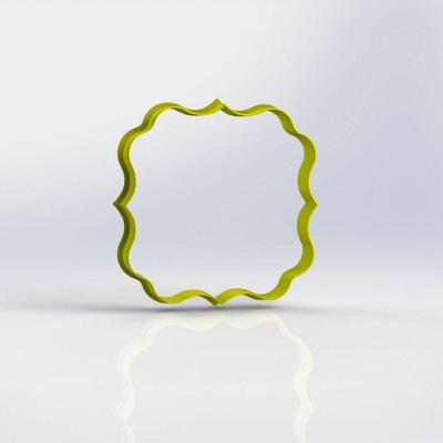 Cortador Moldura Borda Mod 05 Tamanho 9Cm