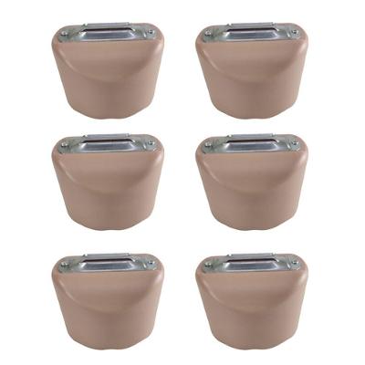 Descascador Manual Fatia Corta Kit 6 Uni Lamina Inox