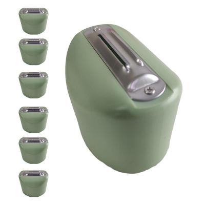 Descascador Manual Fatiador Lamina Inox Kit 6 Uni