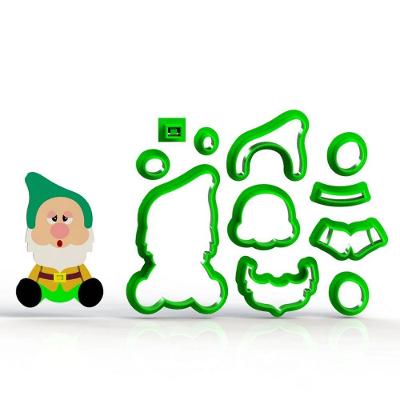 Cortador Branca de Neve Soneca Modular Tamanho 6cm