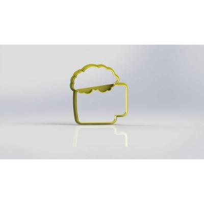 Cortador Caneca De Choop Mod 1 Tamanho 8Cm