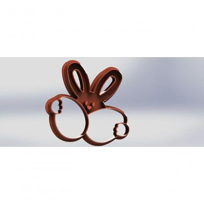 Cortador Coelho Mod 10 Tamanho 7Cm