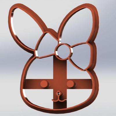 Cortador Coelho Mod 9 Tamanho 6Cm