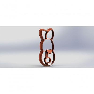 Cortador Coelho Mod 8 Tamanho 7Cm