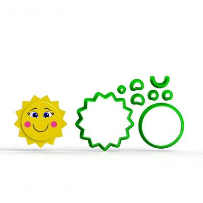 Cortador Sol Solzinho Feliz Modular Tamanho 7 Cm