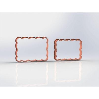 Cortador Kit Moldura Borda Mod 07 Tamanho 9cm