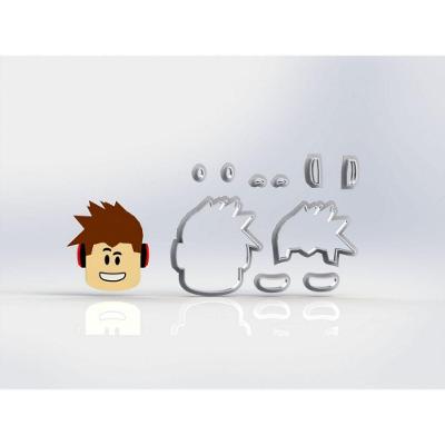 Cortador Kit Roblox 3 Modelos Tamanho 5cm