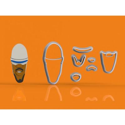 Cortador Os Incríveis - Sr Gelado Tamanho 5,5 Cm