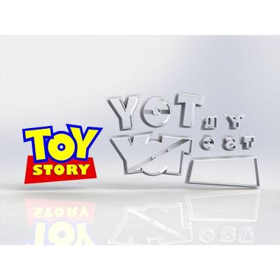 Cortador Toy Story - Logo Modular Tamanho 5,5 Cm