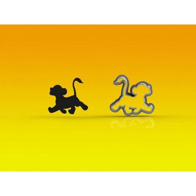 Cortador Rei Leão - Simba Tamanho 4 Cm