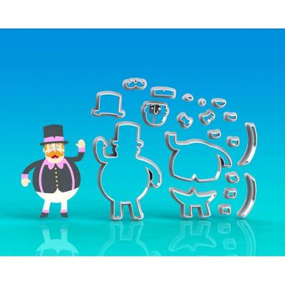 Cortador Mundo Bita Bita Modular Tamanho 8cm